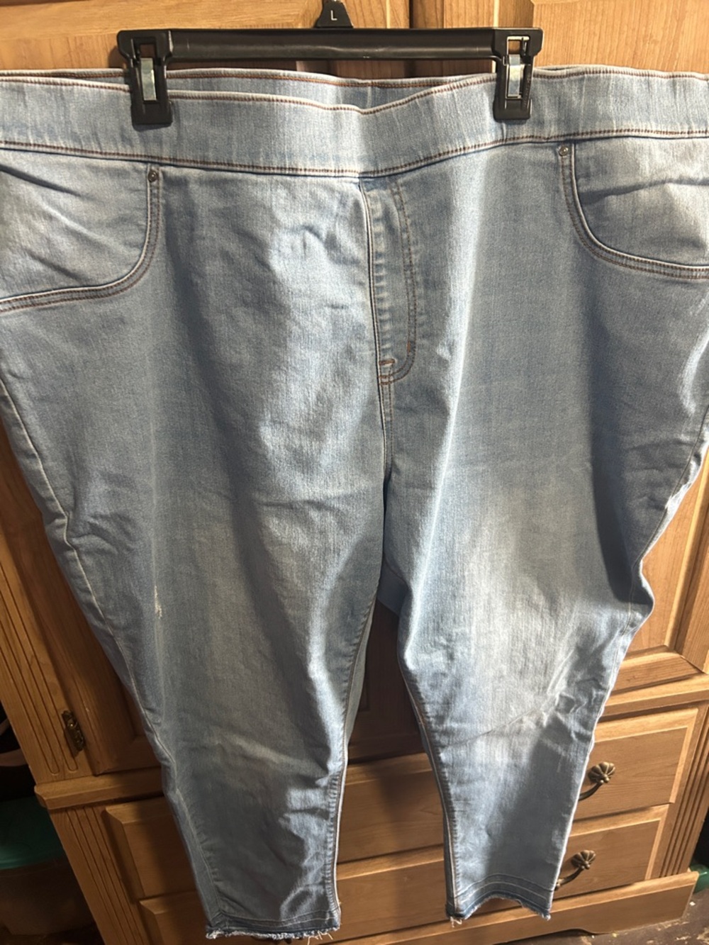 Terra & Sky Light Blue Women's Jeggings
